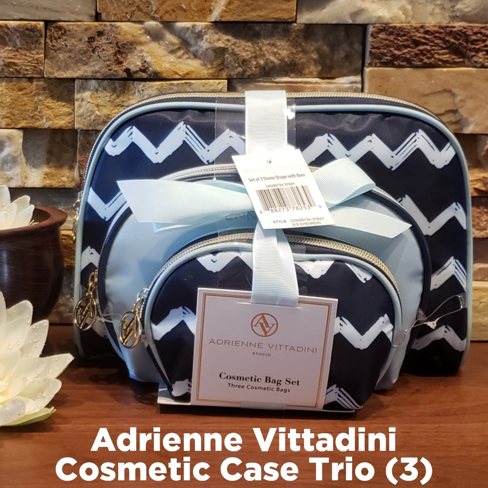 NEW Tri-Coastal set of 3 Cosmetic Cases - Picture 4 of 4